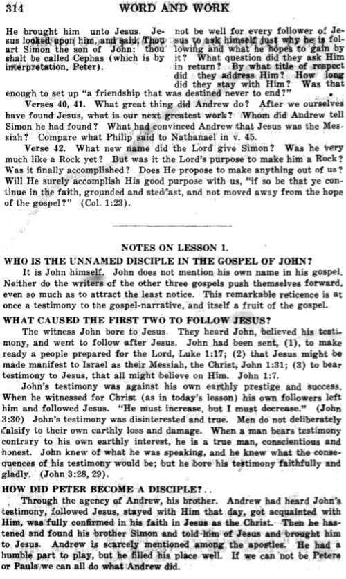 Word and Work, Vol. 12, No. 10, October 1919, p. 314