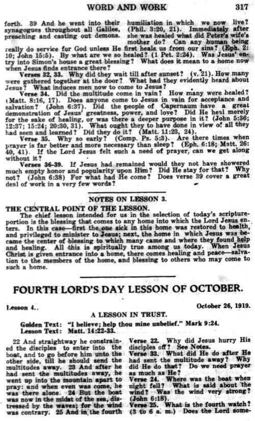 Word and Work, Vol. 12, No. 10, October 1919, p. 317