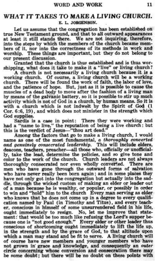 Word and Work, Vol. 13, No. 1, January 1920, p. 11