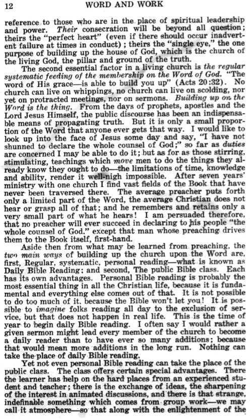 Word and Work, Vol. 13, No. 1, January 1920, p. 12