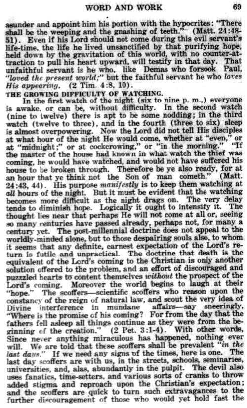 Word and Work, Vol. 13, No. 3, March 1920, p. 69