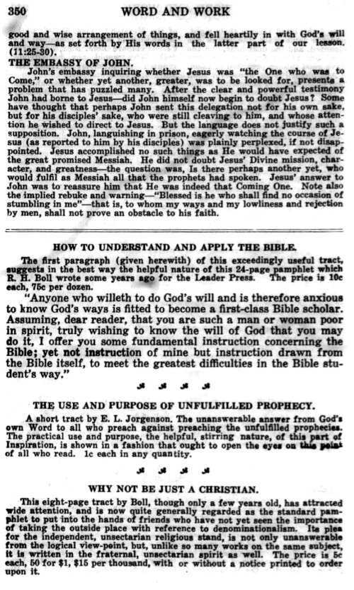 Word and Work, Vol. 13, No. 11, November 1920, p. 350