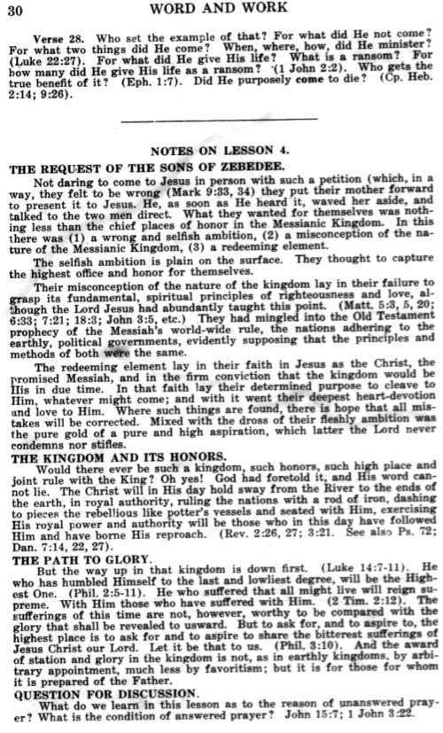 Word and Work, Vol. 14, No. 1, January 1921, p. 30