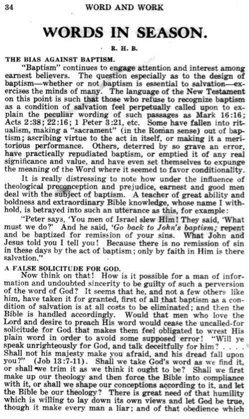 Word and Work, Vol. 14, No. 2, February 1921, p. 34