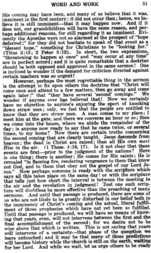 Word and Work, Vol. 14, No. 2, February 1921, p. 51