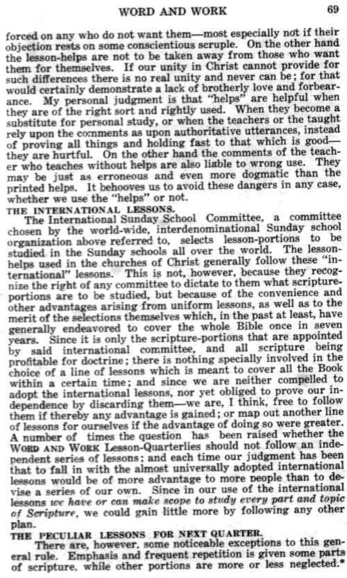 Word and Work, Vol. 14, No. 3, March 1921, p. 69