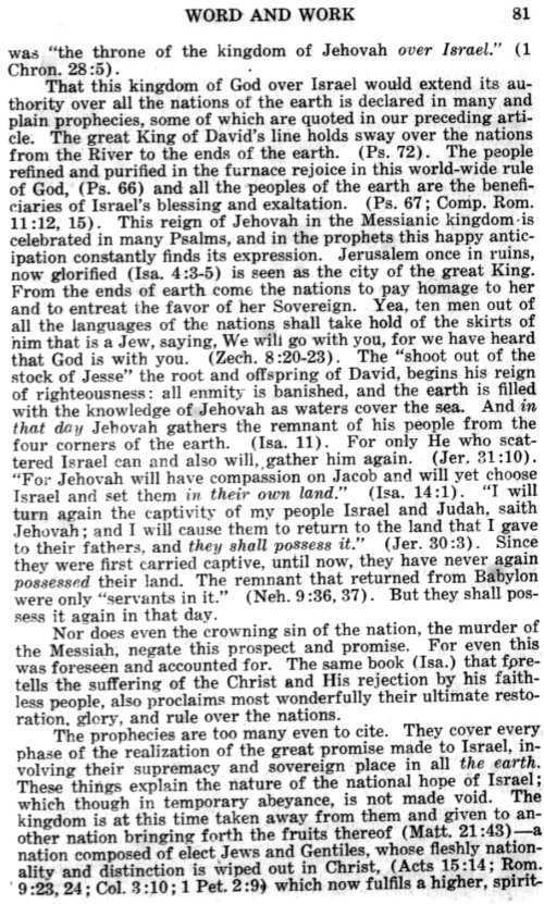 Word and Work, Vol. 14, No. 3, March 1921, p. 81