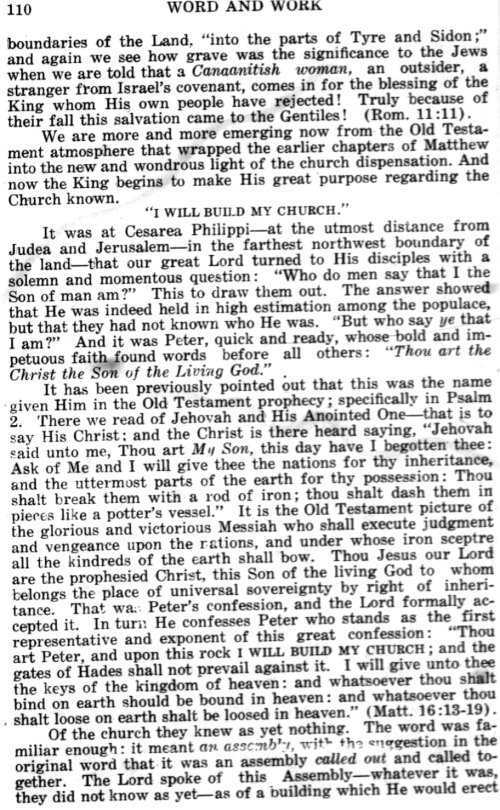 Word and Work, Vol. 14, No. 4, April 1921, p. 110