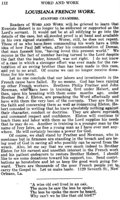 Word and Work, Vol. 14, No. 4, April 1921, p. 112