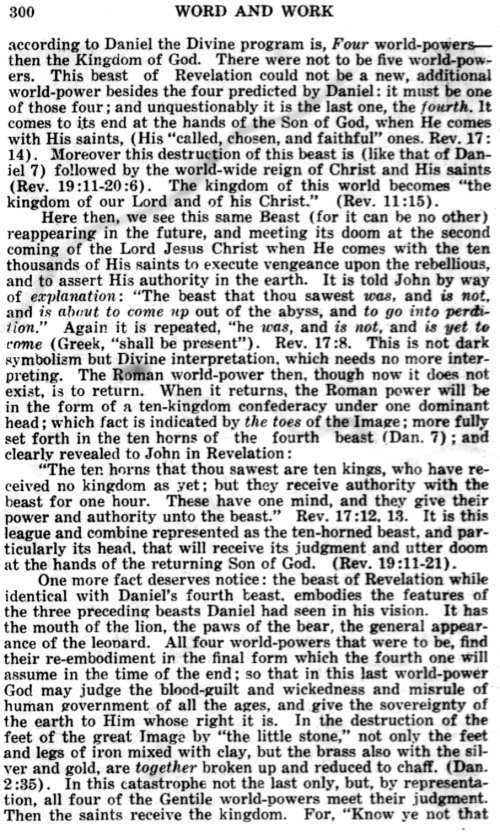 Word and Work, Vol. 14, No. 10, October 1921, p. 300