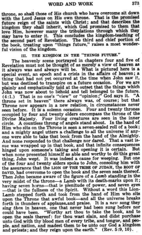 Word and Work, Vol. 14, No. 12, December 1921, p. 373