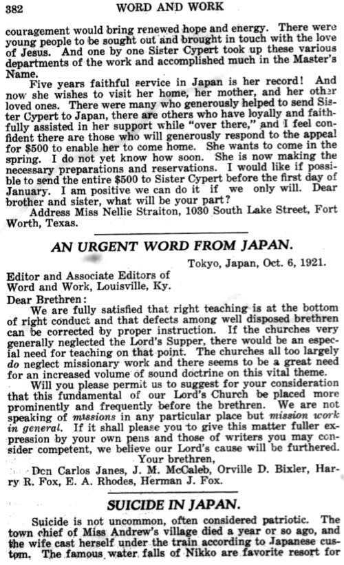 Word and Work, Vol. 14, No. 12, December 1921, p. 382