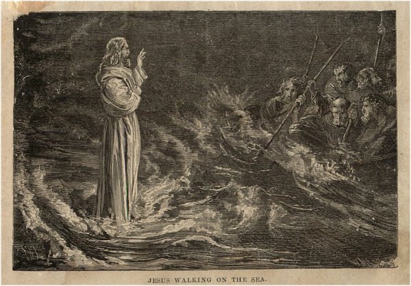 Jesus Walking on the Sea