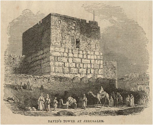 David's Tower at Jerusalem