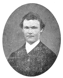 Portrait taken in Mt. Gambier, S. A., at age 18