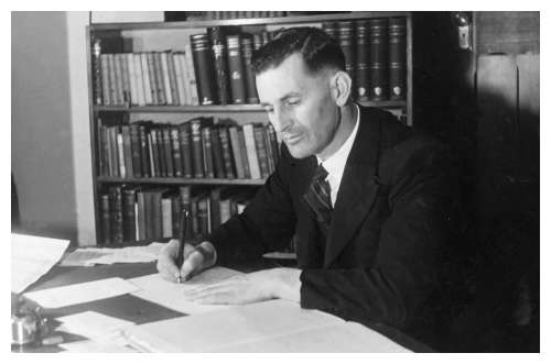 Photograph of Harold G. Norris at Unley
