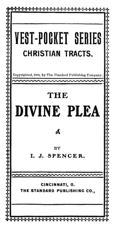 The Divine Plea title page