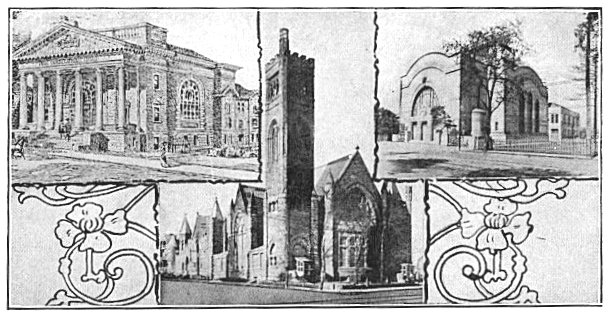 Montage of Pittsburgh Church Buildings, page 188