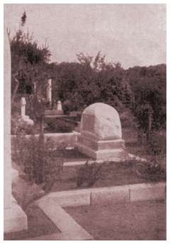 Photograph of C. E. Garst's Grave