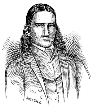 Portrait of Rev. Joseph Thomas, the White Pilgrim