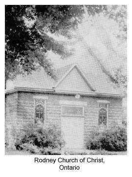 Church Building, Rodney, Elgin County, Ontario