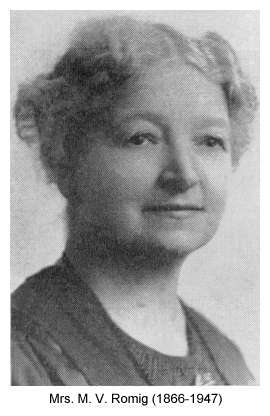 Mrs. Margaret Marie Viola Romig (1866-1947)