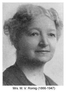 Mrs. Margaret Marie Viola Romig (1866-1947)