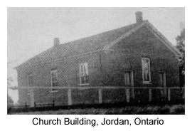 Church Building, Jordan, Ontario