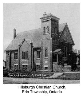Hillsburg Christian Church, Erin Township, Wellington County, Ontario