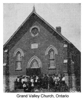 Church Building, Grandvalley, Dufferin County, Ontario