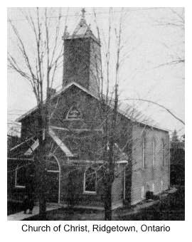 Church Building, Ridgetown, Kent County, Ontario
