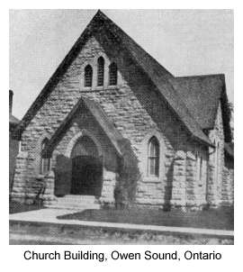 Church Building, Owen Sound, Ontario