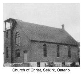 Church Building, Selkirk, Rainham Township, Haldiman County, Ontario