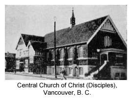 Central Christian (Disciples), Vancouver, British Columbia