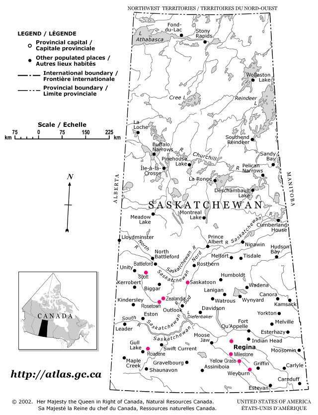 Saskatchewan (http://atlas.gc.ca)