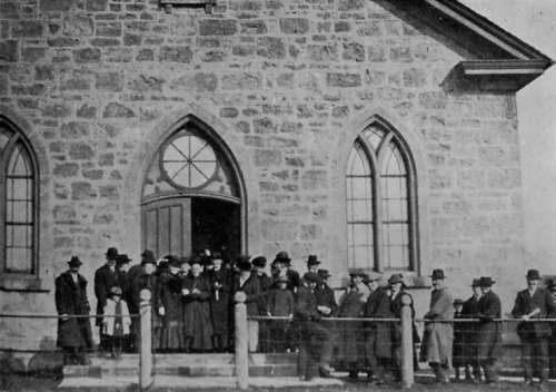 Portrait Church Group (About 1917)