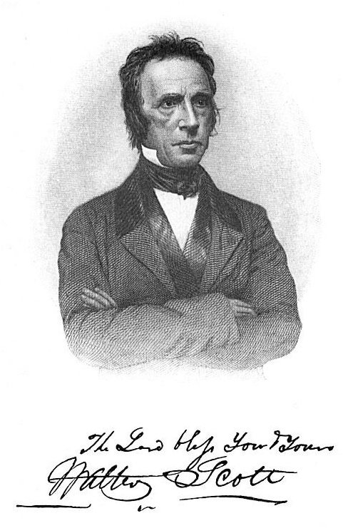 Portrait of Walter Scott