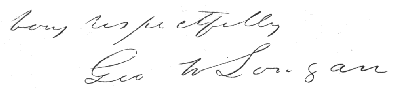 Autograph of G. W. Longan